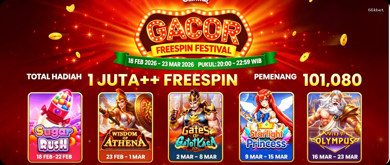 Login 66kbet Sekarang Bonus Melimpah